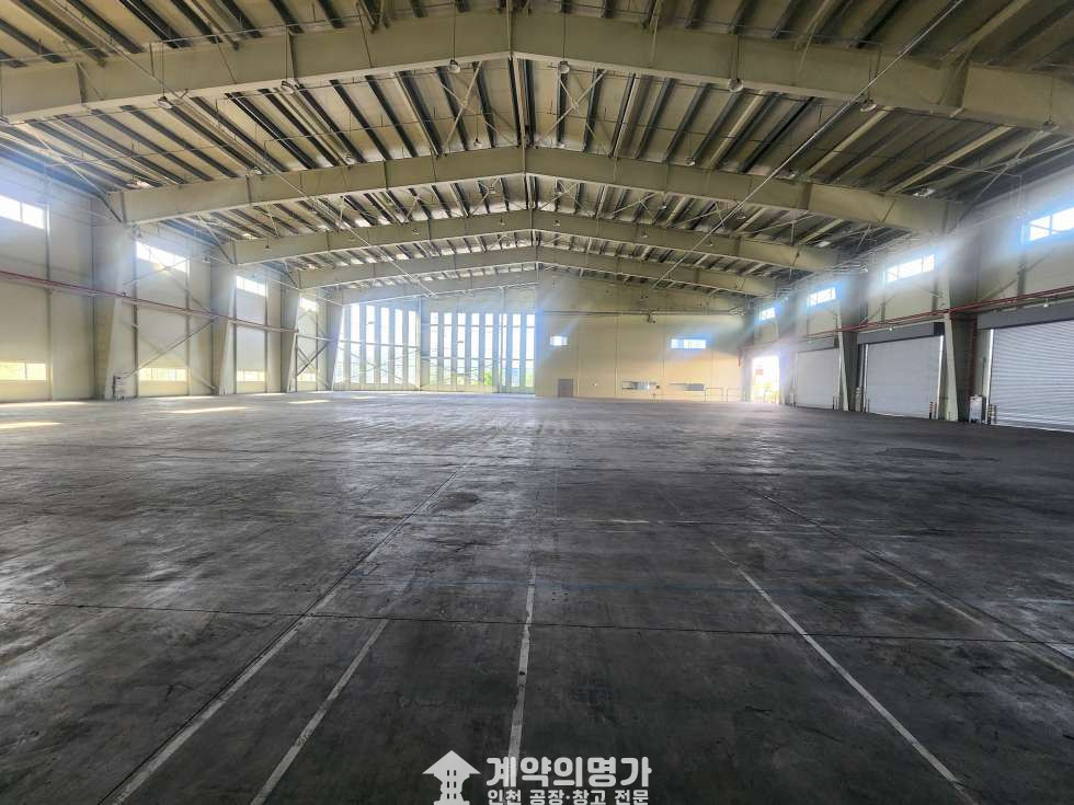 인천 서해구 원창동 원창동 단독 창고 1091, 대지1556 임대, 층고12m,도크시설완비, 츄레라진입가능, 주차20대, 사무실포함, 중봉대로 인근 월세 매물번호 11022 사진 9