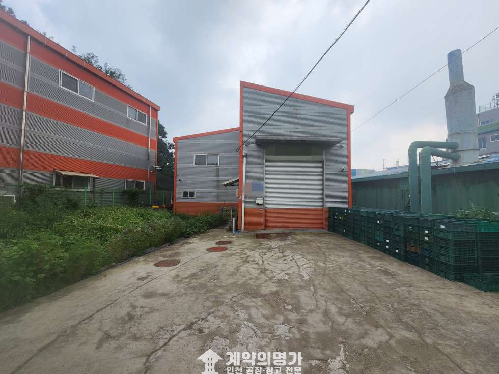 인천 서해구 원창동 원창동단층구조공장매매, 토지 191, 건물 50, 층고6, 소형트럭진입O, 봉수대로인근 위치 매매 매물번호 10834 사진 1