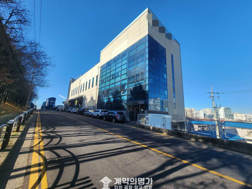 인천 미추홀구 학익동 학익동 단독5층공장매매, 토지518, 건물 1040, 층고6, 동력500, 주차11대, 화물승강기 3t 2대, 학익대교 인근 매매 매물번호 10995 사진 1