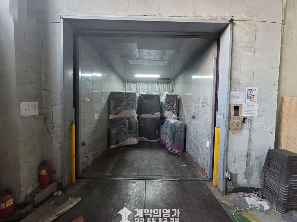 인천 서해구 가좌동 가좌동 4층 800 공장임대, 동력100kw, 층고 4.5m, 화물승강기5ton,엘리베이터, 주차5, 봉수대로 인근 월세 매물번호 10641 사진 5