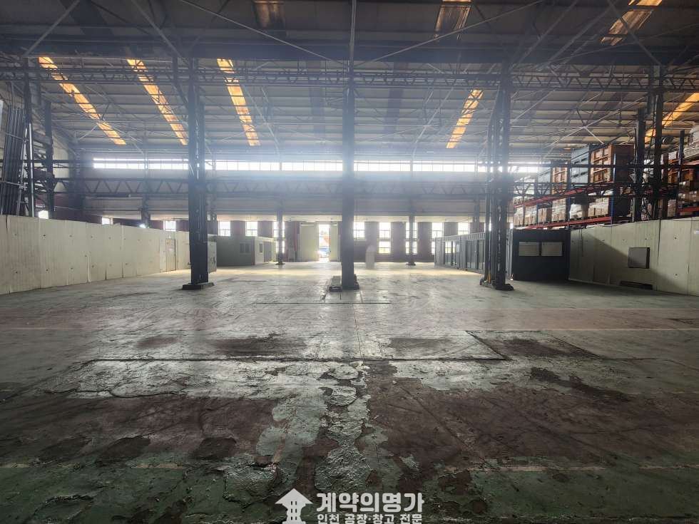 인천 제물포구 화수동 화수동 1층 창고 240 임대, 동력50kw, 층고8m, 주차3대,인중로 대로변 인근 월세 매물번호 10765 사진 1