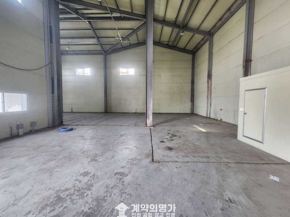 인천 서해구 석남동 석남동 1층 창고 85 임대, 동력10Kw, 층고8m, 주차2대, 대형트럭 진입가능, 건지로 인근 월세 매물번호 10769 사진 2