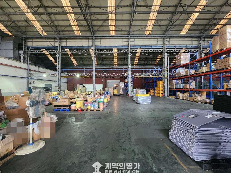인천 제물포구 화수동 화수동 1층 창고 300 임대, 동력50kw, 층고8m, 주차3대,인중로 대로변 인근 월세 매물번호 10900 사진 2