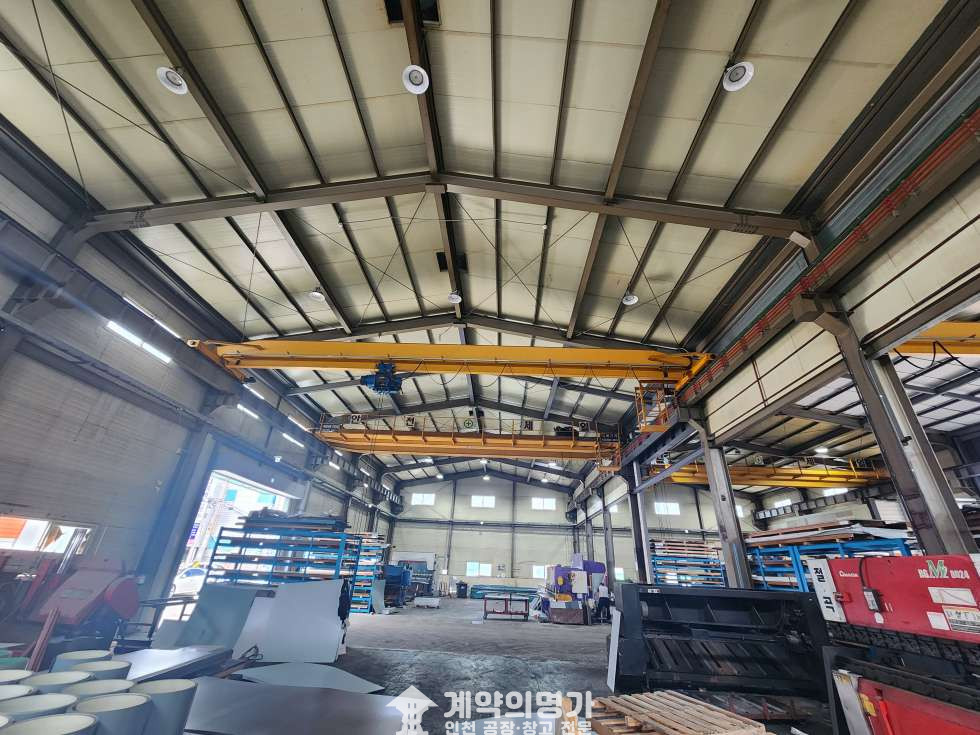 인천 서해구 석남동 석남동 공장임대, 1층150, 층고9m, 동력100kw, 호이스트 5t 2대, 주차3대, 봉수대로 인근 월세 매물번호 10960 사진 5