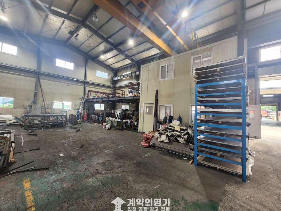 인천 서해구 석남동 석남동 공장임대, 1층150, 층고9m, 동력100kw, 호이스트 5t 2대, 주차3대, 봉수대로 인근 월세 매물번호 10960 사진 6